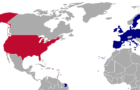 Trump Delays 50% Tariff on EU Imports After Call with von der Leyen 11 United States European Union map US