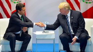 800px Enrique Peña Nieto meets with Donald Trump G 20 Hamburg summit July 2017 US Mexico