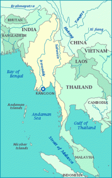 Burma Map