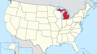 Michigan in United States.svg