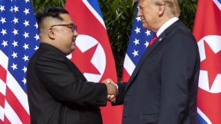 President Trump and Kim Jong Un meet June 2018
