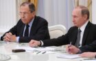 Putin holds council meeting on domestic security following 3 airbase 'explosions' 14 Vladimir Putin with Sergey Lavrov 2016 03 23