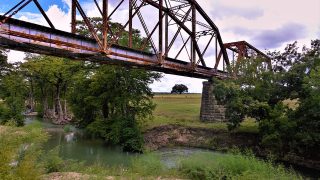 River Rail Road Rusted Crossing Rural Bridge 3670055