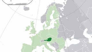 austria map europe