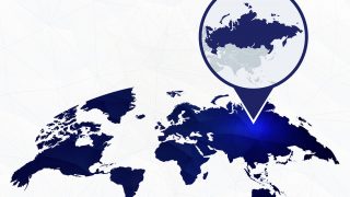 bigstock Russia Detailed Map Highlighte 305171563