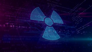 bigstock Cyber War With Nuclear Symbol 309709945