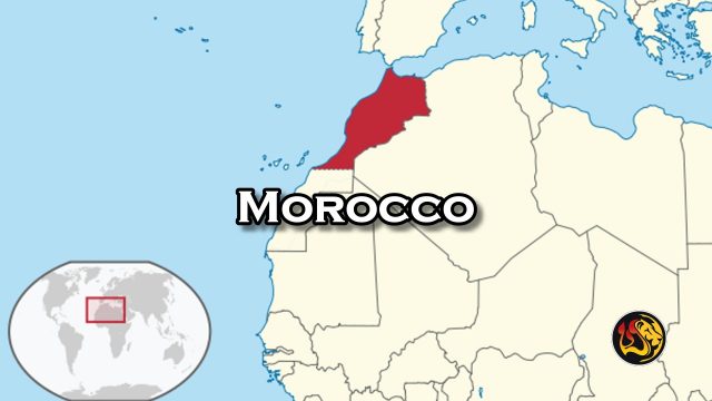 morocco map