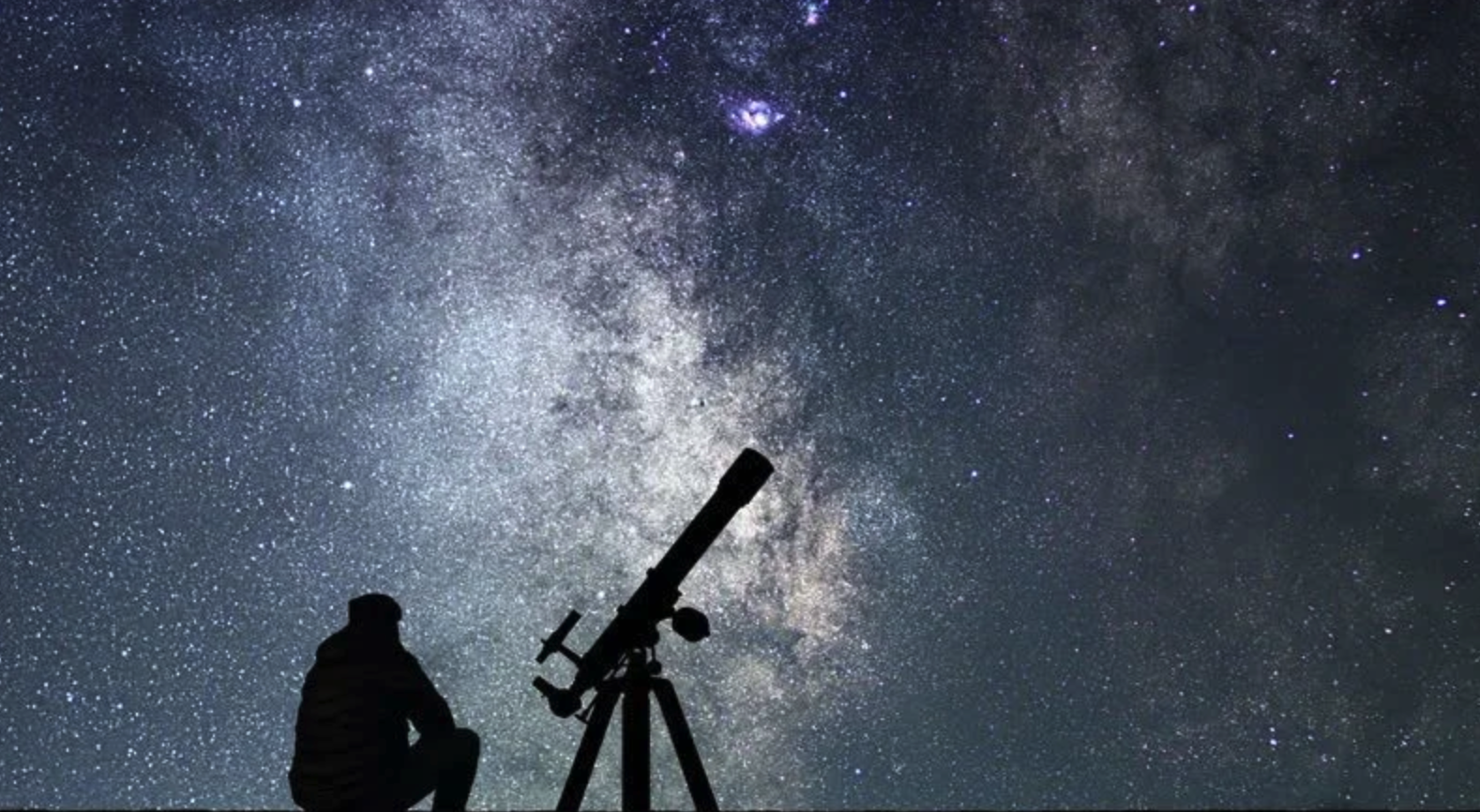 telescope stars sky space