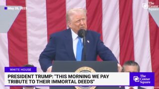 Trump Honors Fallen Soldiers During Memorial Day Ceremony (Video) 1 trump memorial day