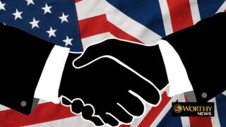 Global Trade Reorder Begins in Trump Deal with United Kingdom 1 us great britian united kingdom handshake deal worthy news