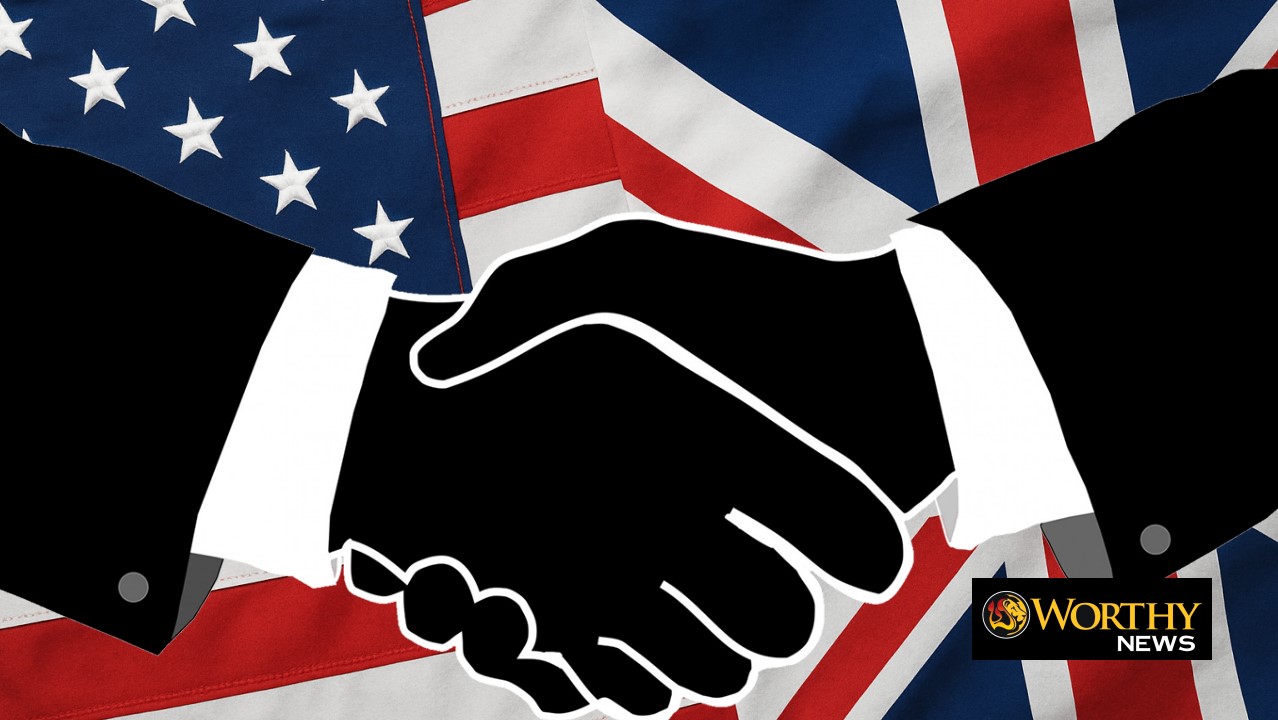 Global Trade Reorder Begins in Trump Deal with United Kingdom 11 us great britian united kingdom handshake deal worthy news