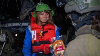Israel Intercepts Gaza Aid Ship, Shows Activists Raw Footage of Hamas Massacre Before Deportation 1 greta floatilla