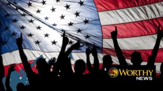 Americans See Religion Gaining Ground in Public Life, Gallup Finds 1 praise worship siloutte texas flag usa worthy ministries