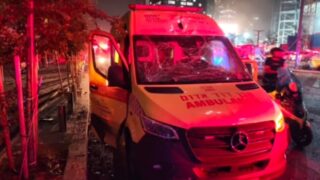 Iran Missiles Strike Tel Aviv, 1 Killed, 63 Wounded; Israel’s Headquarters Targeted 1 tel aviv ambulance