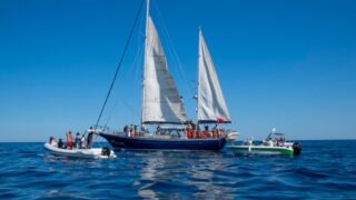 Climate Activist Thunberg And Others Sailing To Gaza Despite Warnings 1 thronberg floatilla