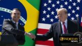 Trump Defends Bolsonaro, Slams Brazil’s Coup Trial as ‘Witch Hunt’ 2 trump balsonaro worthy news