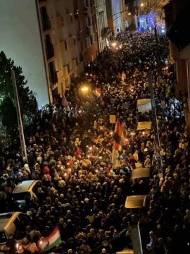 demostration hungary